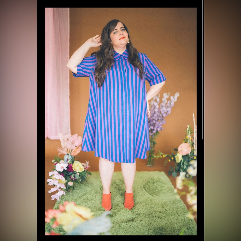 Pauline “The Lovington Dress” in Stripe